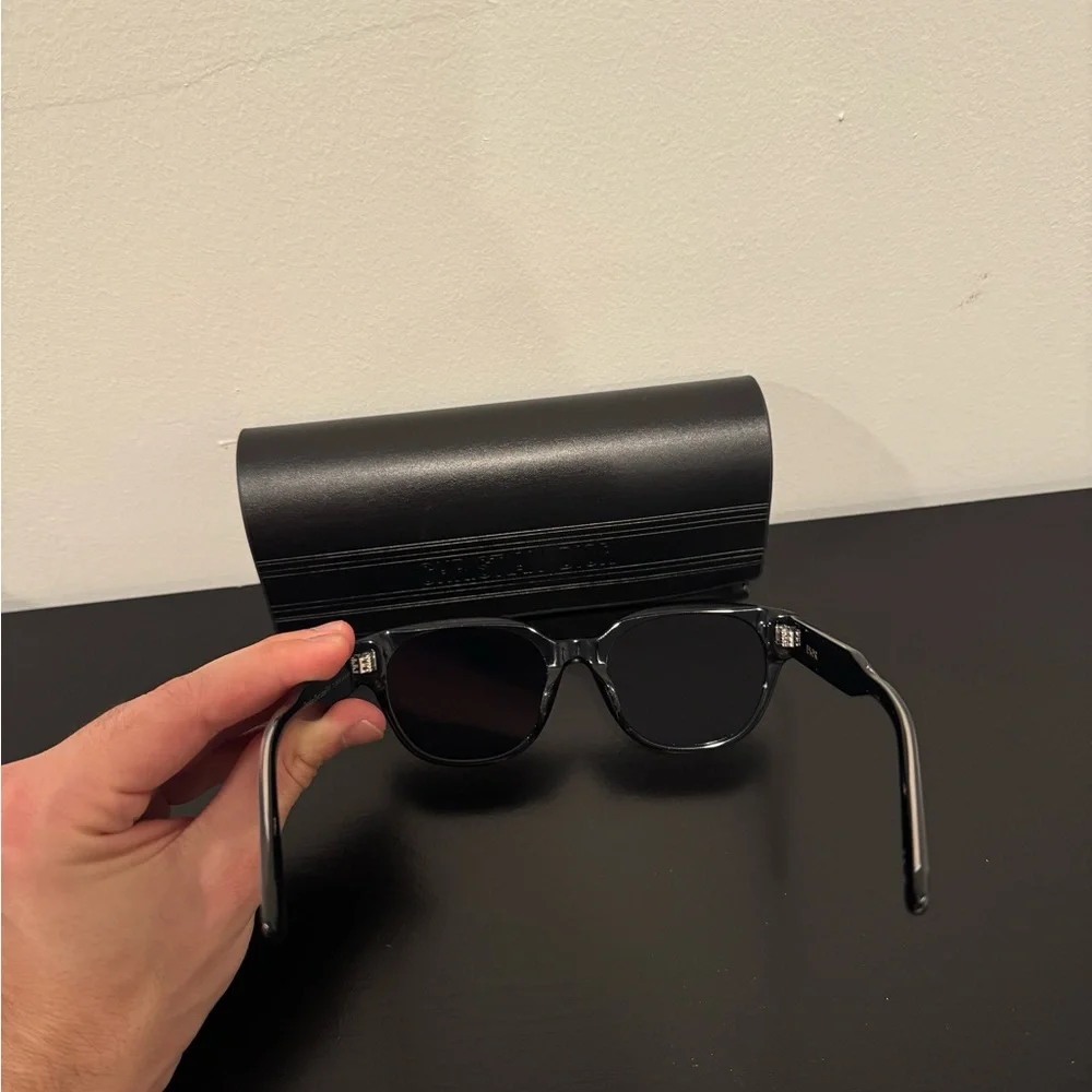 Christian Dior Black Sunglasses with Case - Picture 4 of 4